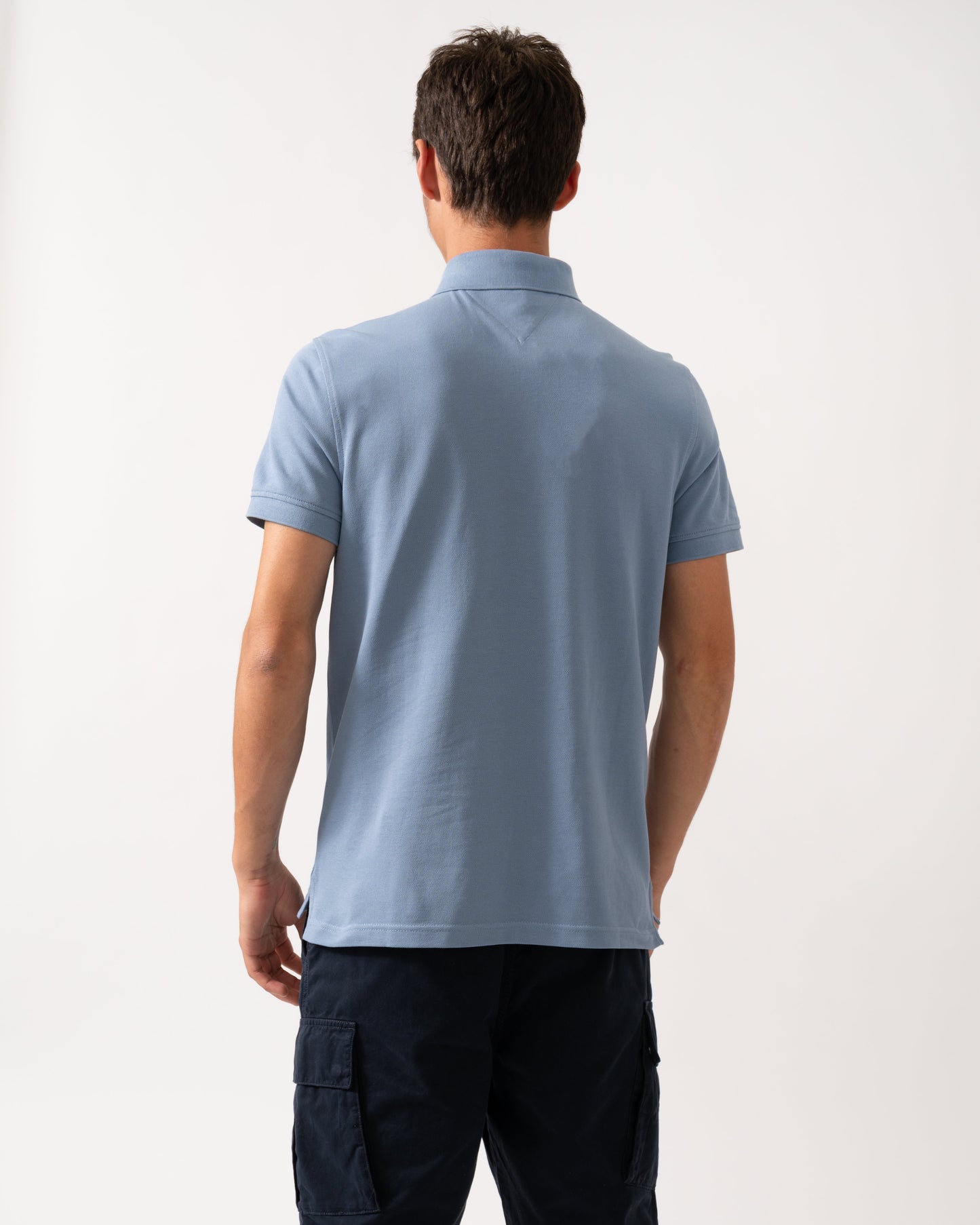 Tommy Hilfiger 1985 Regular Fit Mens Polo - Brisk Blue