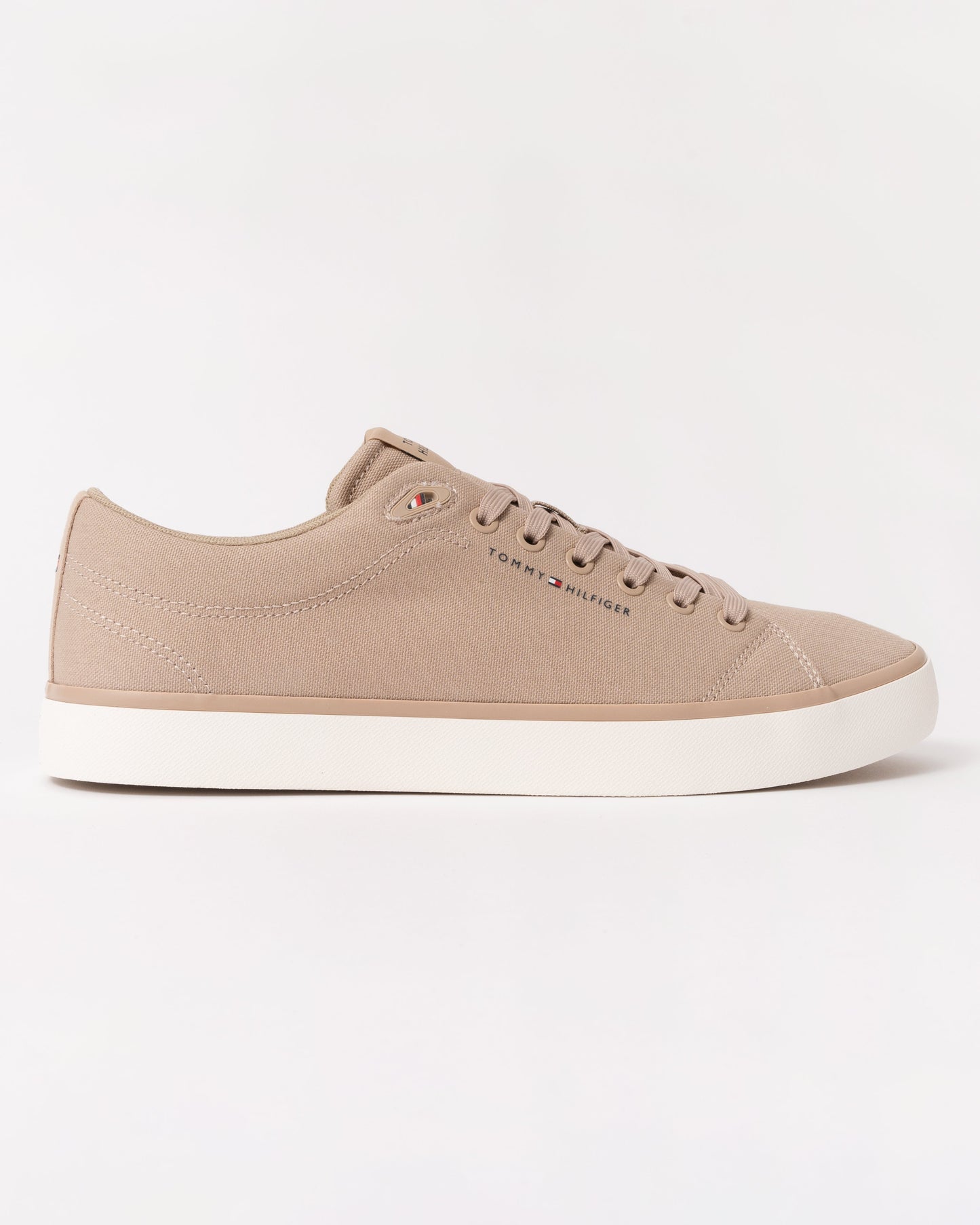 Tommy Hilfiger High Vulc Low Core Mens Trainer - Beige