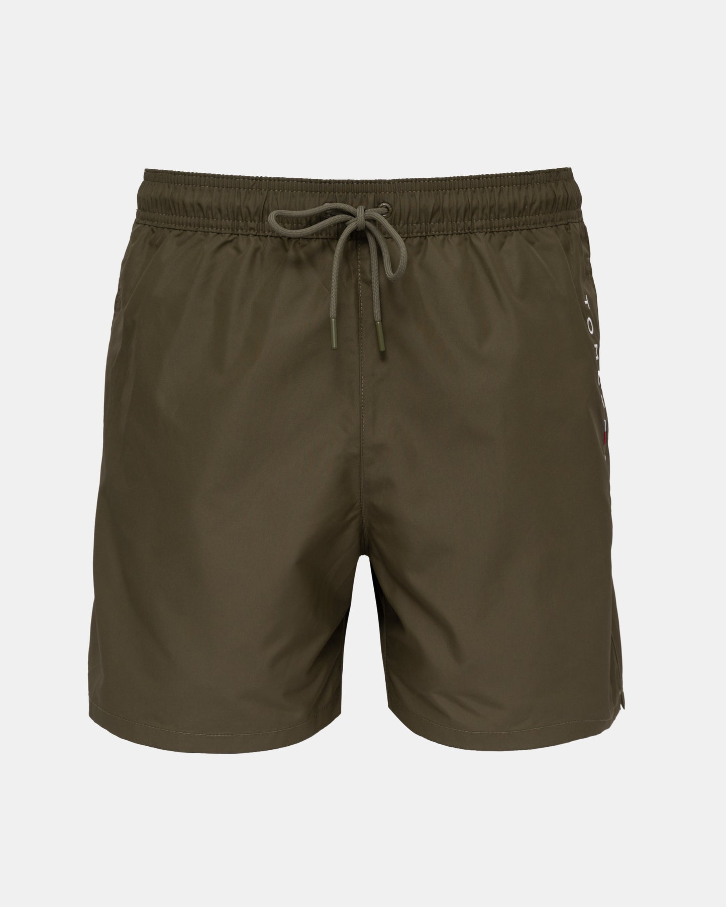 Tommy Hilfiger Medium Drawstring Mens Swim Shorts - Army Green