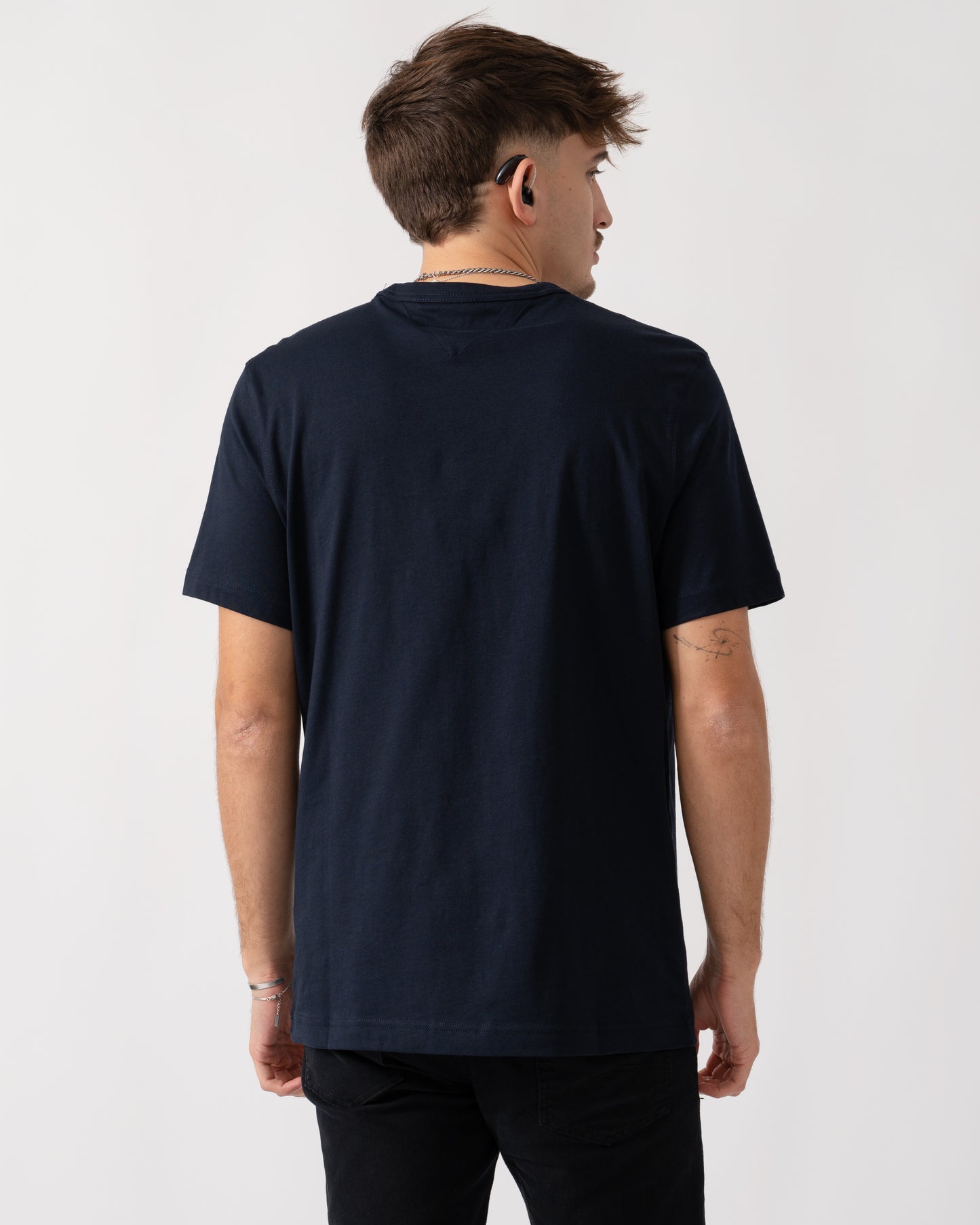 Tommy Hilfiger Small Crest Outline Mens T-Shirt - Desert Sky
