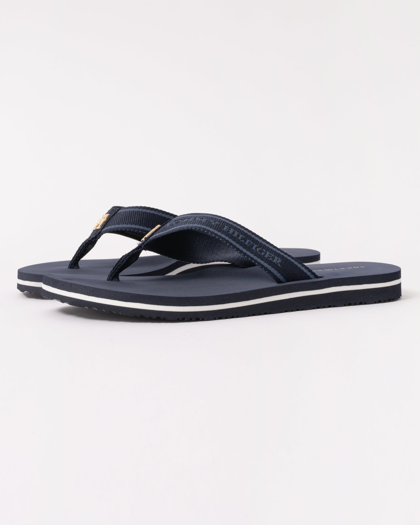 Tommy Hilfiger Webbing Beach Womans Sandal - Space Blue