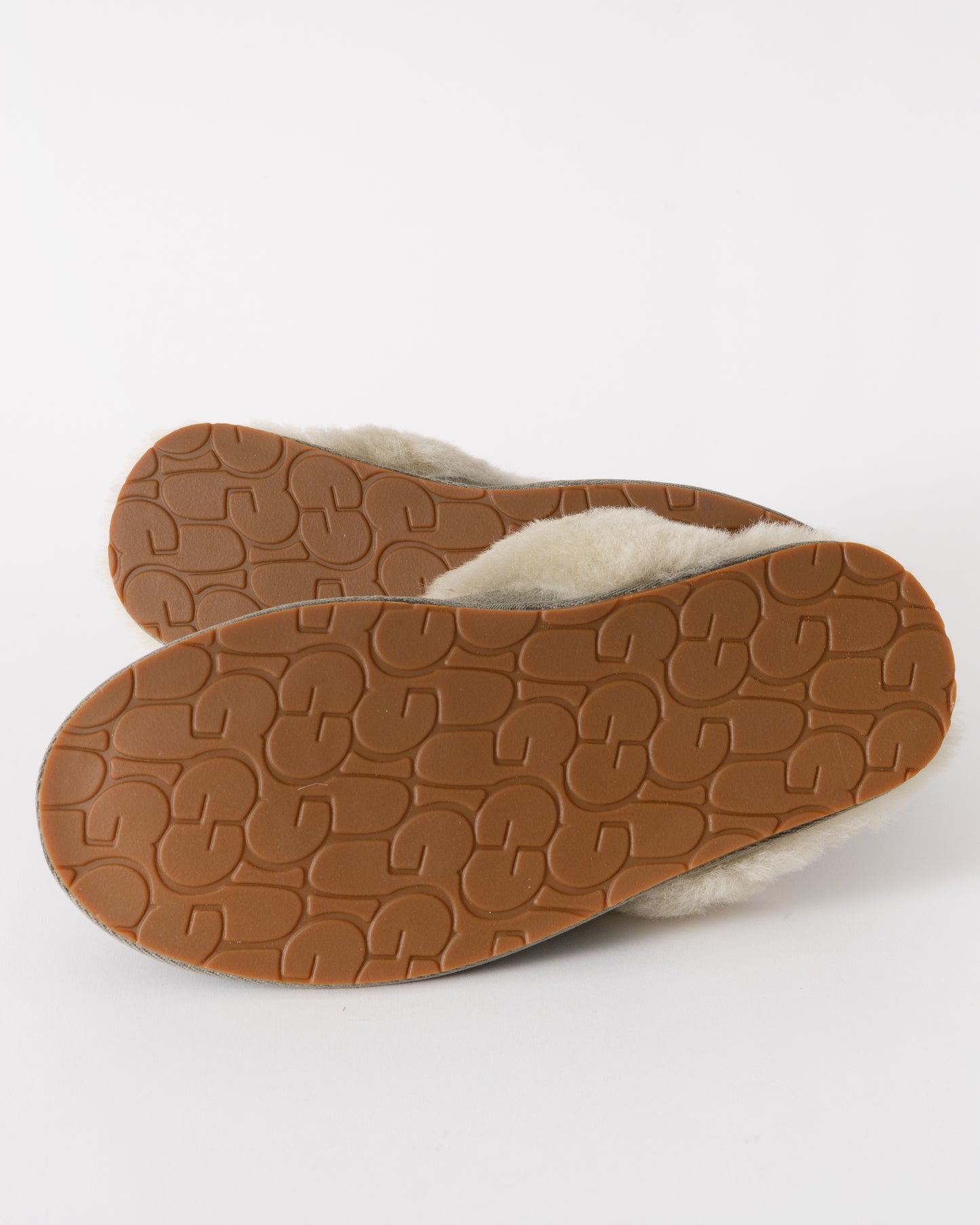 UGG Scuffette II Womens Slipper - Moss Green / Muted Brass