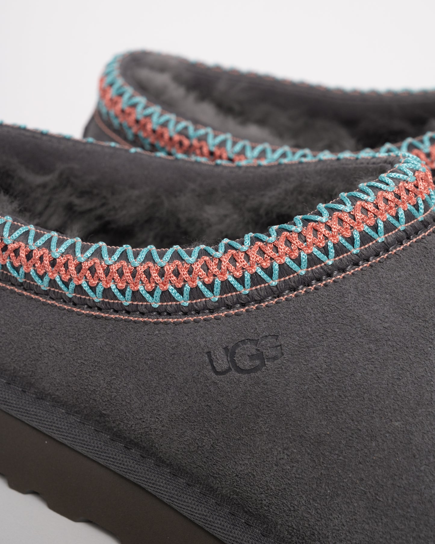 UGG Tasman II Womens Slippers - Dark Grey