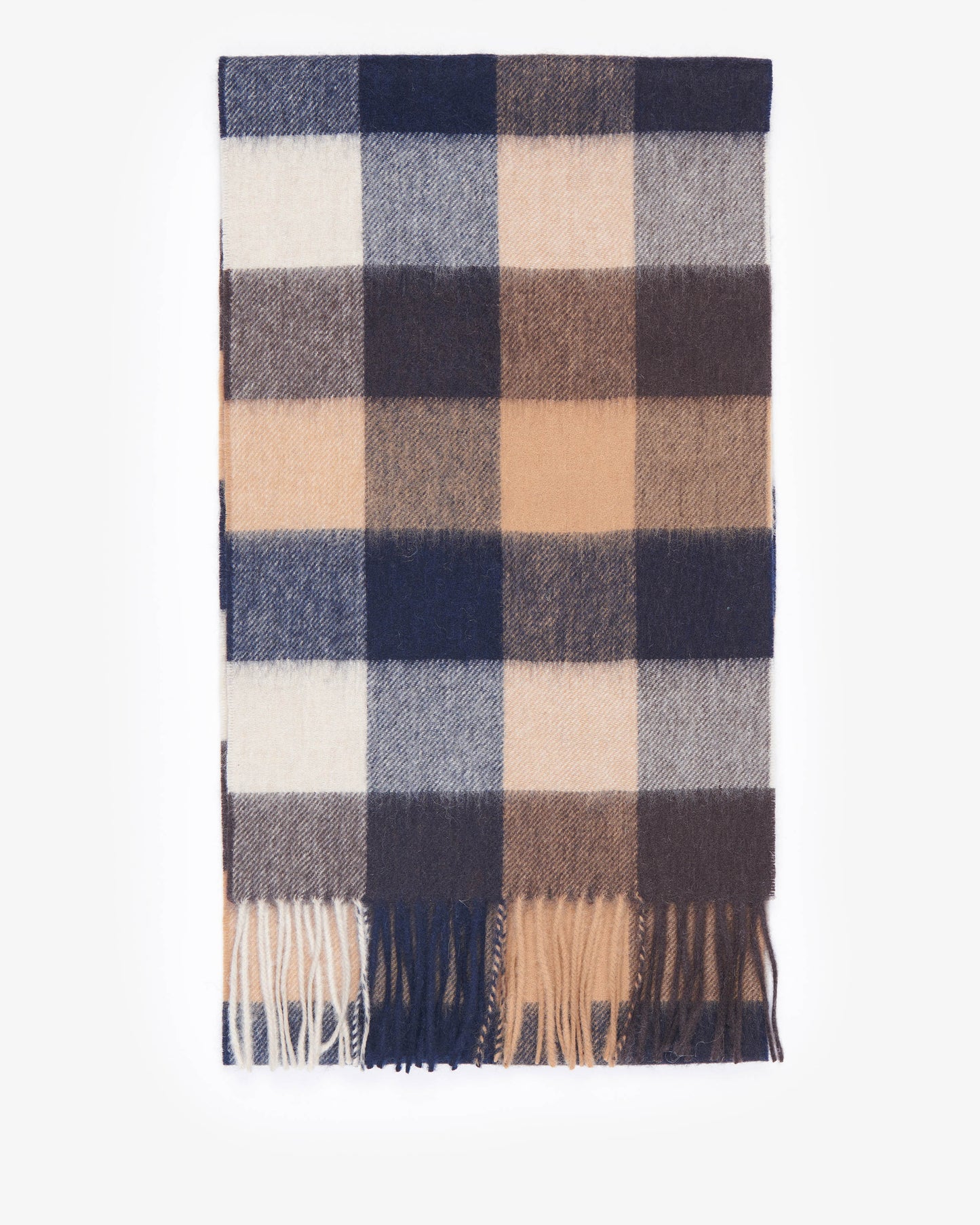 Barbour Large Tattersall Lambswool Scarf - Autumn Dress