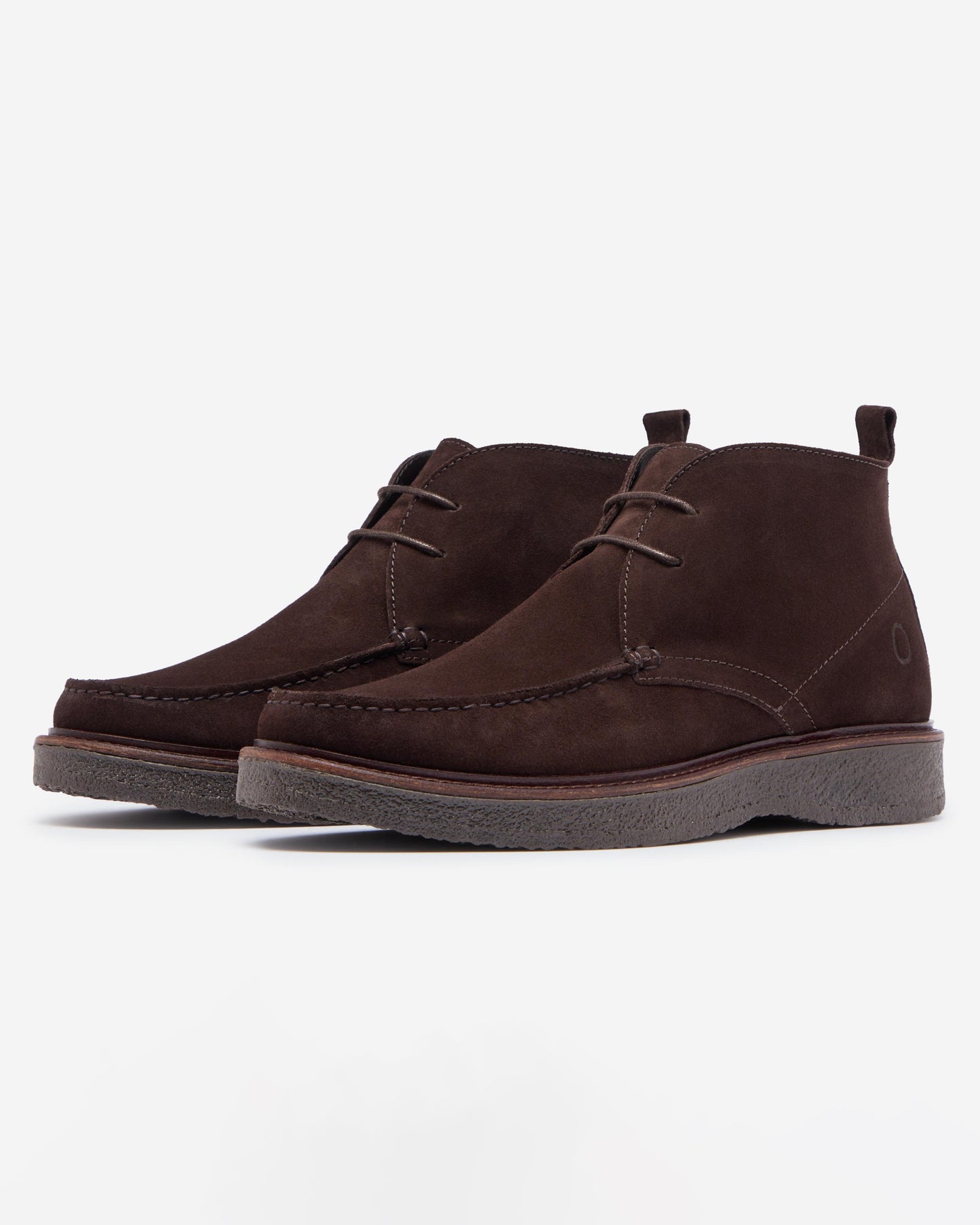 Oliver Sweeney Xixona Mens Calf Suede Moccasin Boots - Chocolate