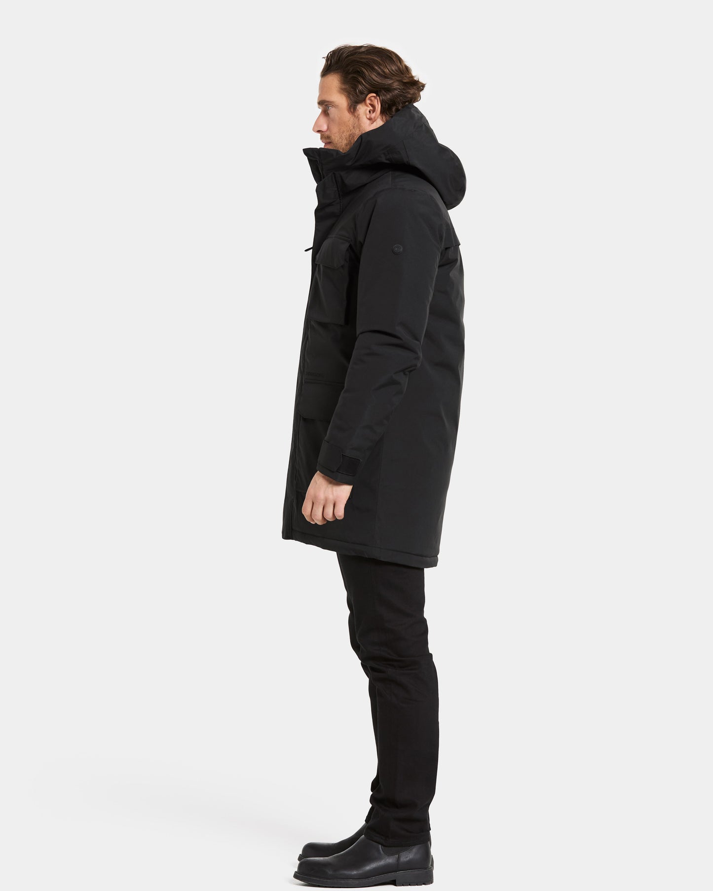 Didriksons Aiden Mens Parka - Black 060