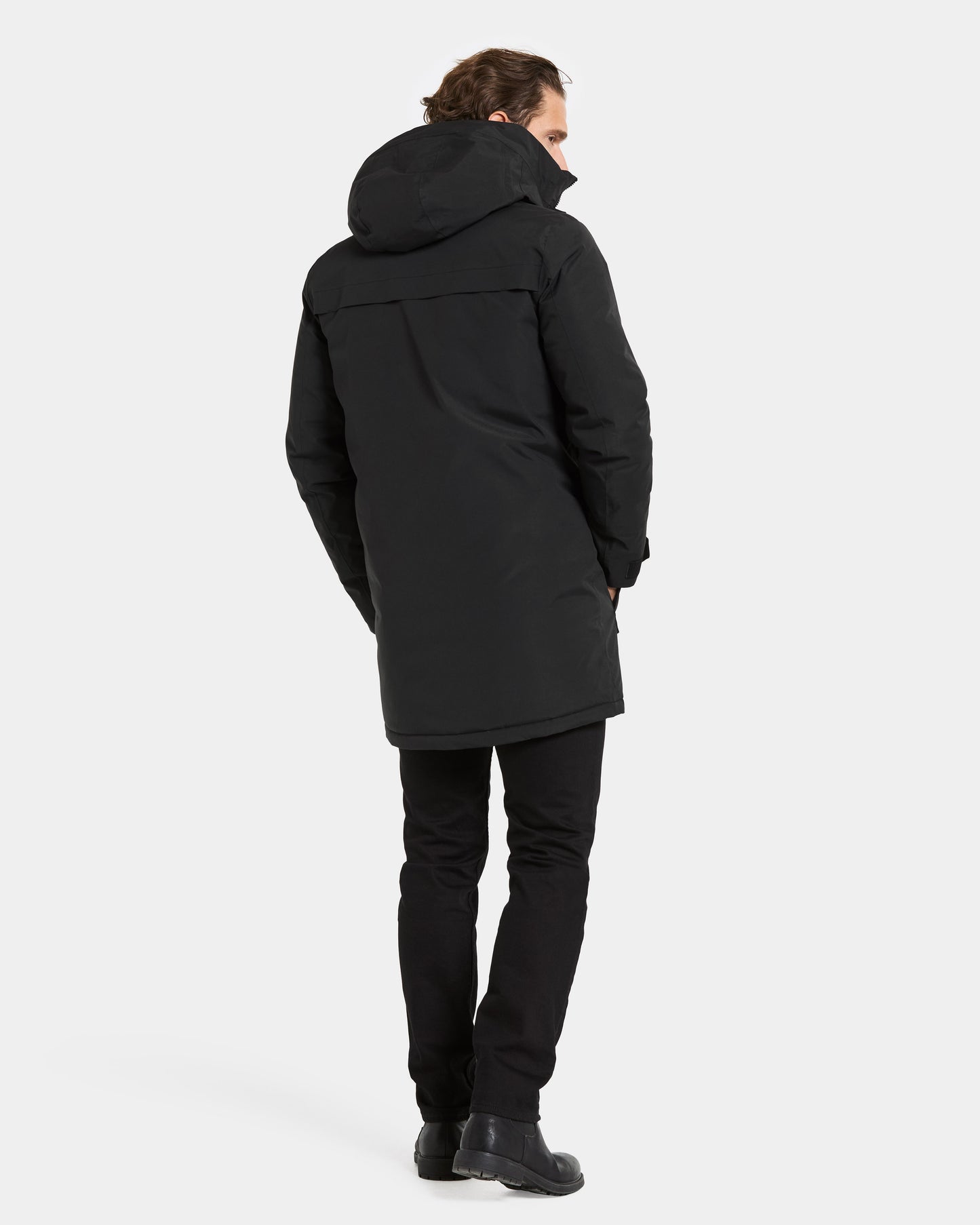 Didriksons Aiden Mens Parka - Black 060