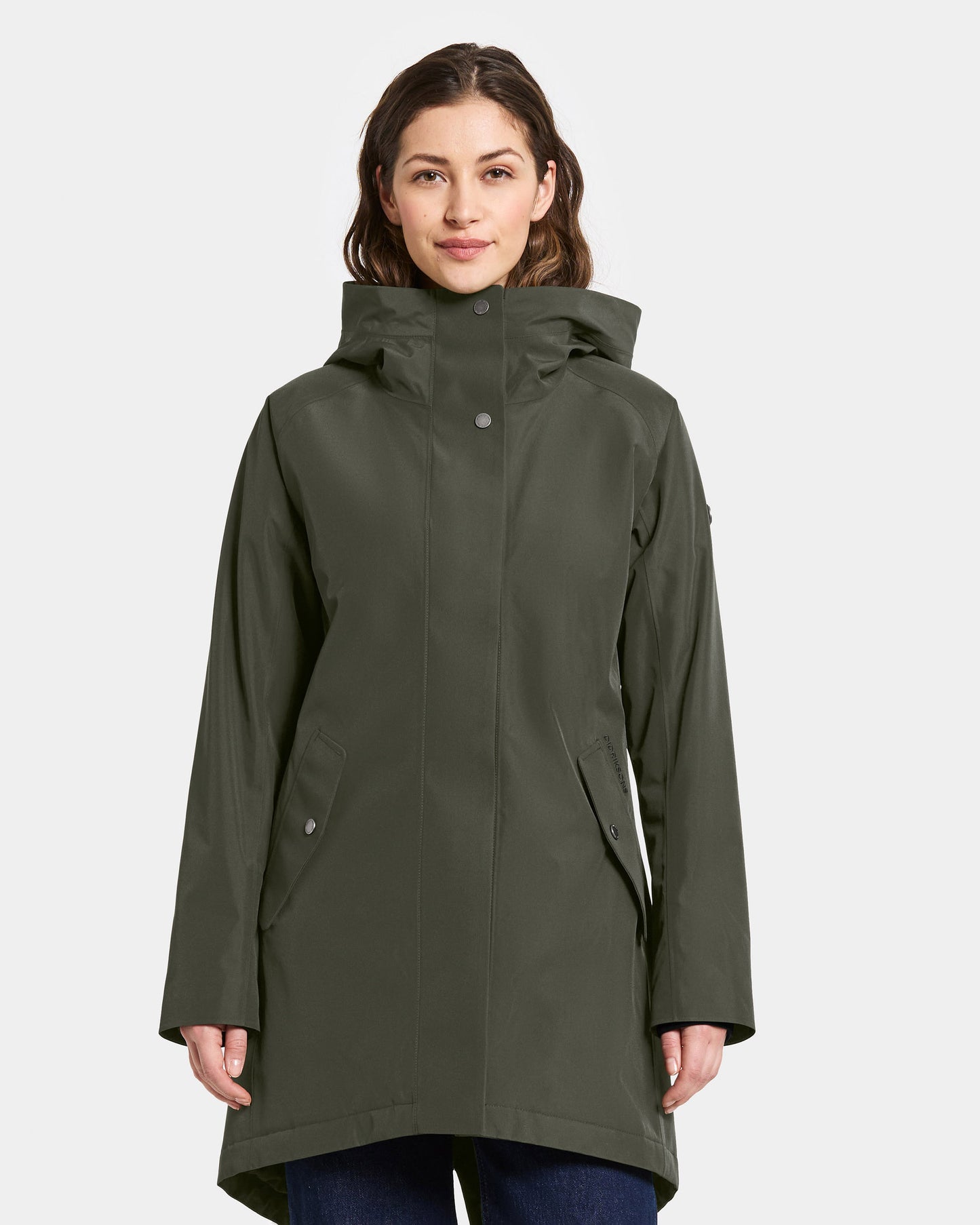 Didriksons Alana Womens Parka - Deep Green 300