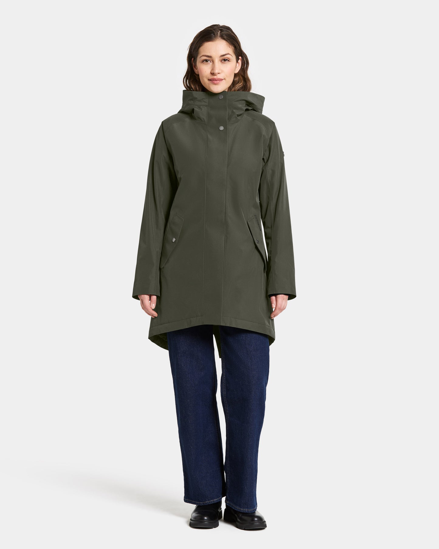 Didriksons Alana Womens Parka - Deep Green 300