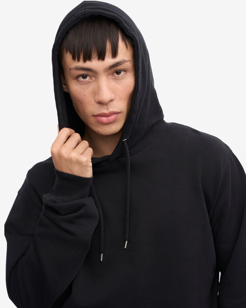 Colorful Standard Classic Organic Hoodie - Deep Black
