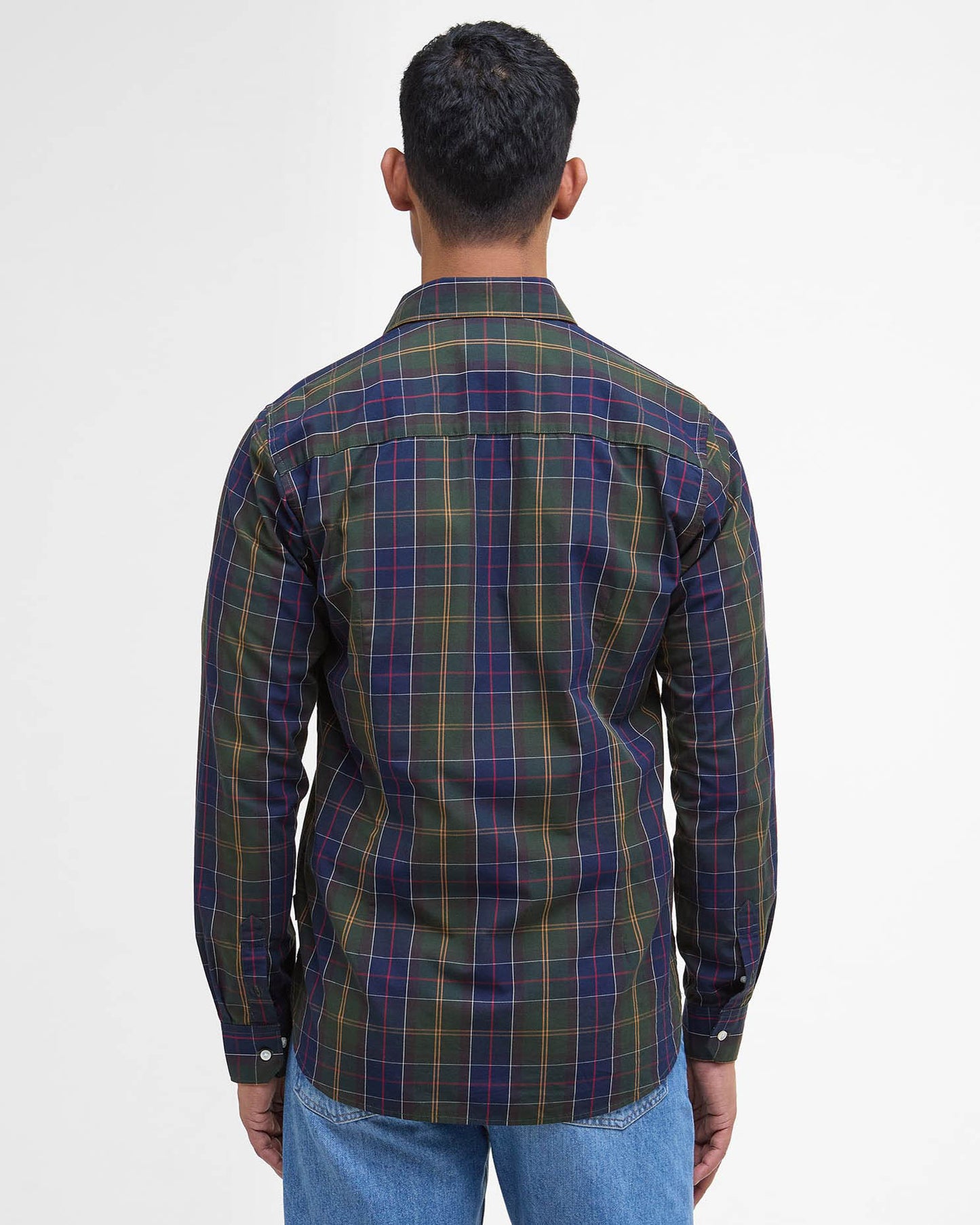 Barbour Kenton Mens Checked Tailored Shirt - Classic Tartan