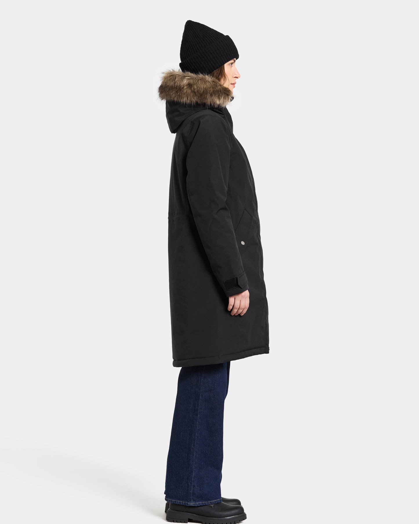 Didriksons Erna Womens Parka - Black 060