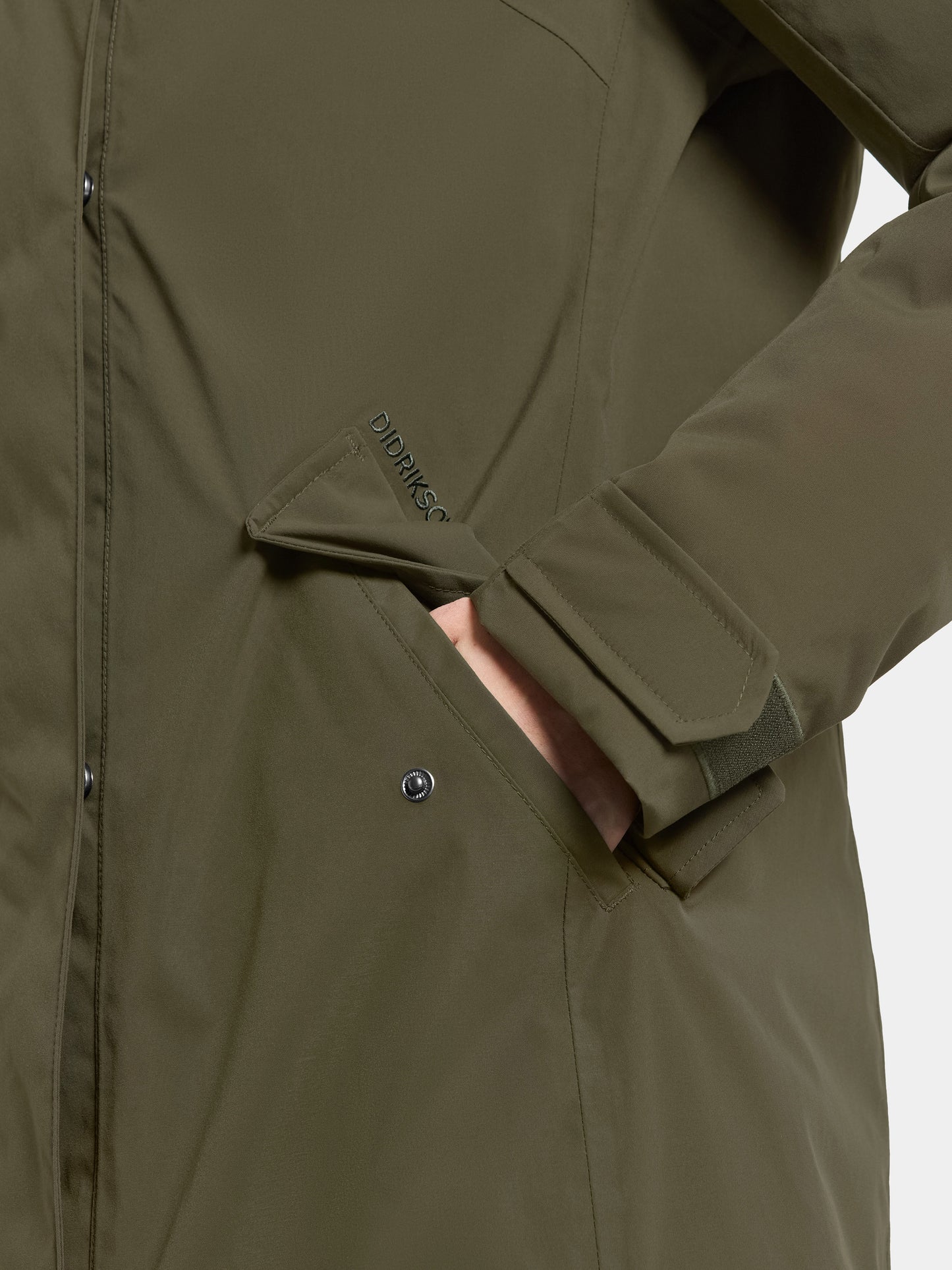 Didriksons Erna Womens Parka - Deep Green 300