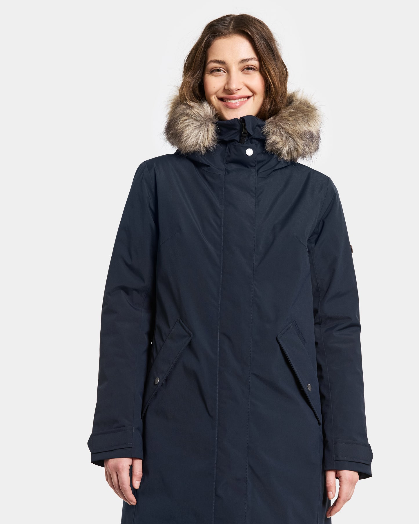 Didriksons Erna Womens Parka - Dark Night Blue 999