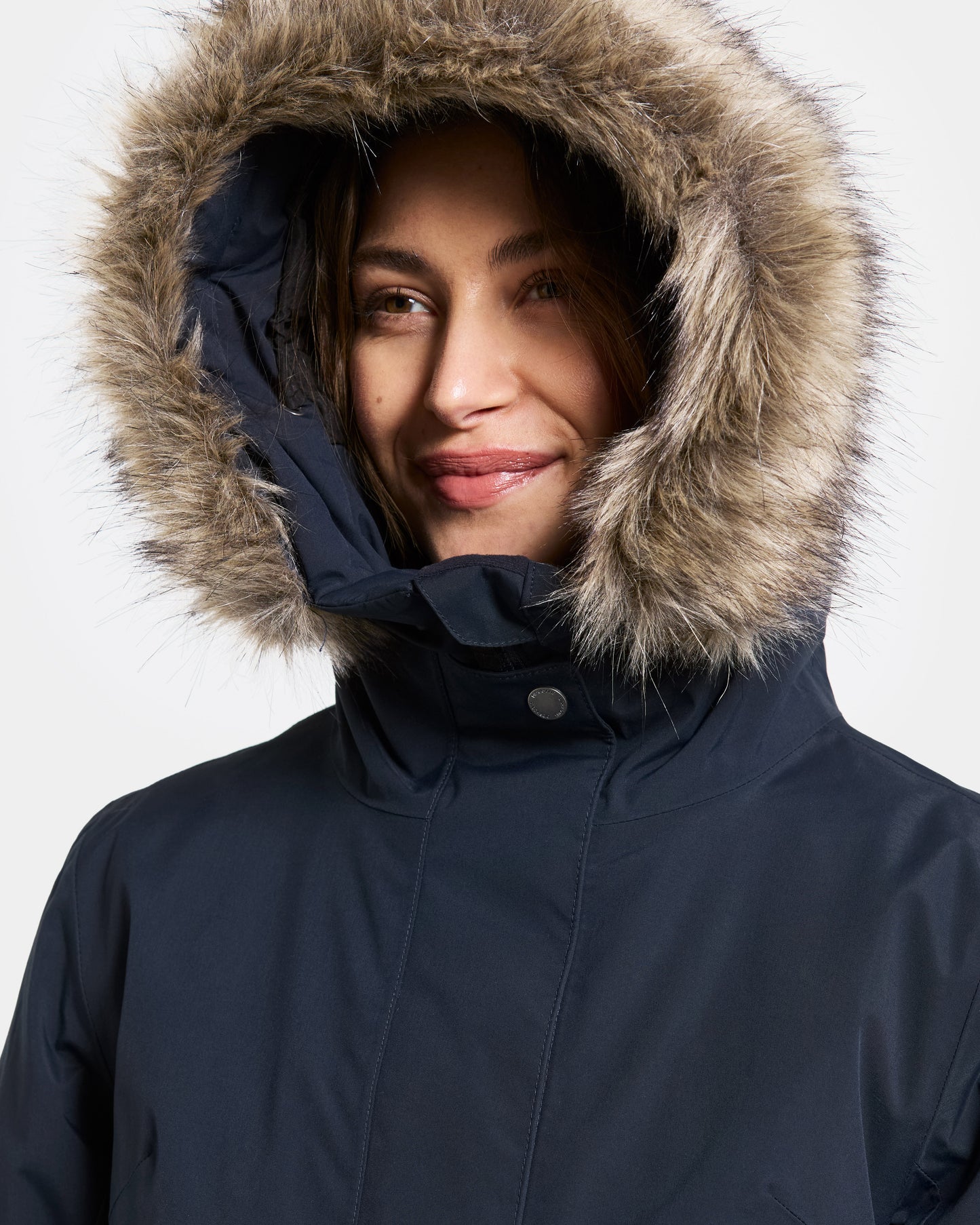 Didriksons Erna Womens Parka - Dark Night Blue 999