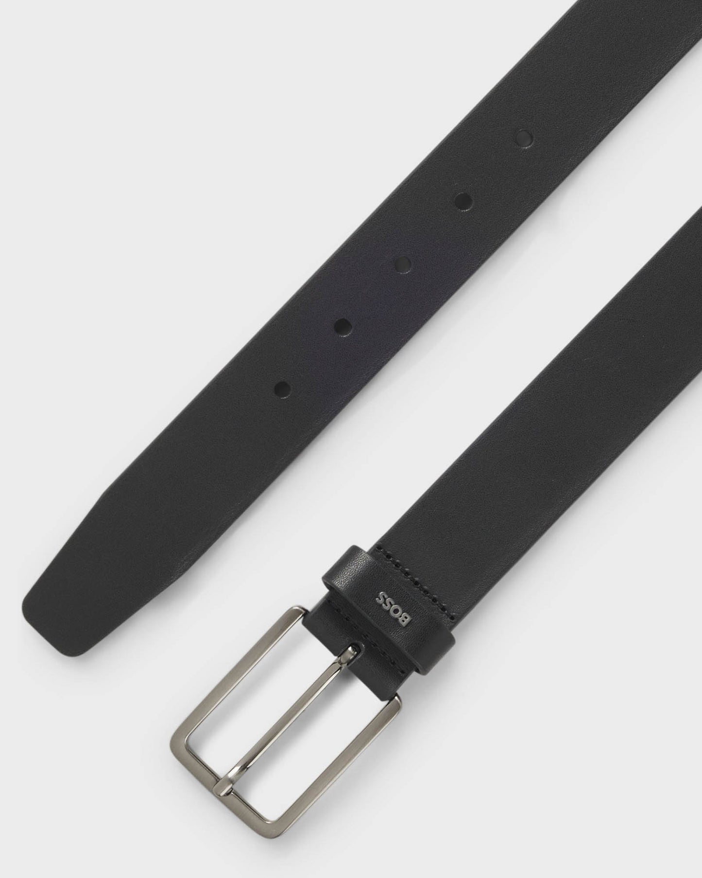 BOSS Orange Calis Logo Mens Belt - Black 001