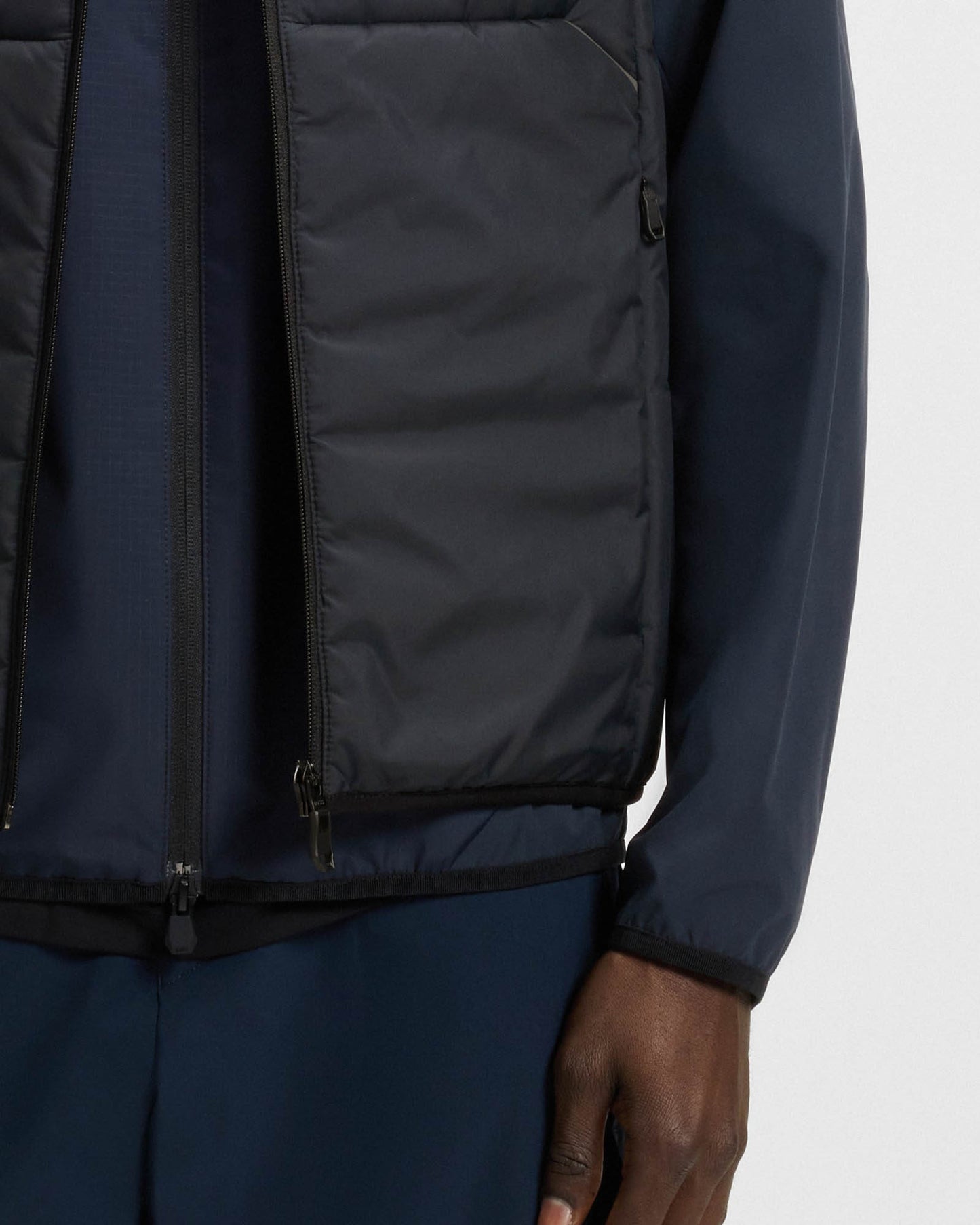 BOSS Green Urbanex Mens Gilet - Dark Blue 402