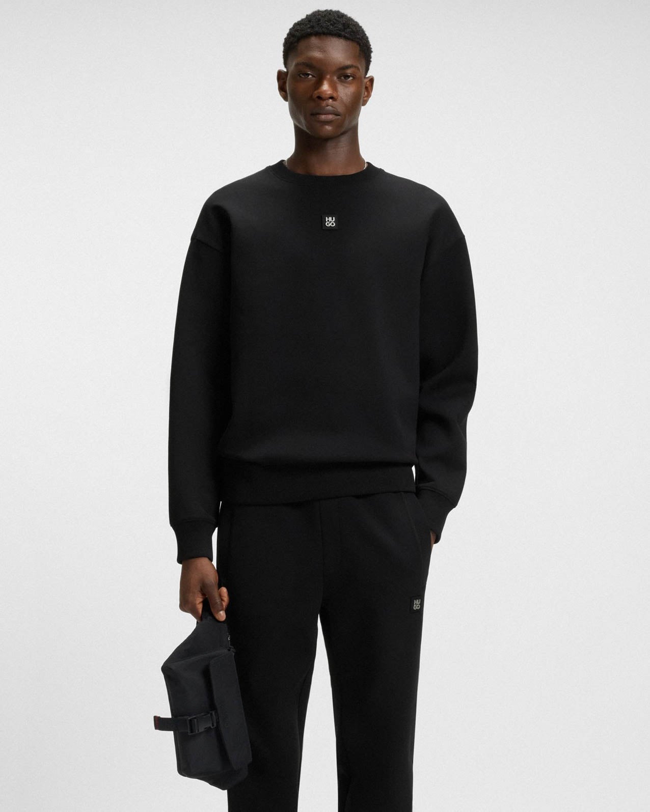 HUGO Dettil Mens Sweatshirt - Black 002