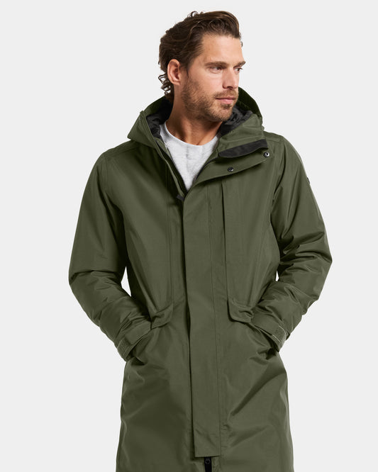 Didriksons Kenny 8 Unisex Parka - Deep Green 300