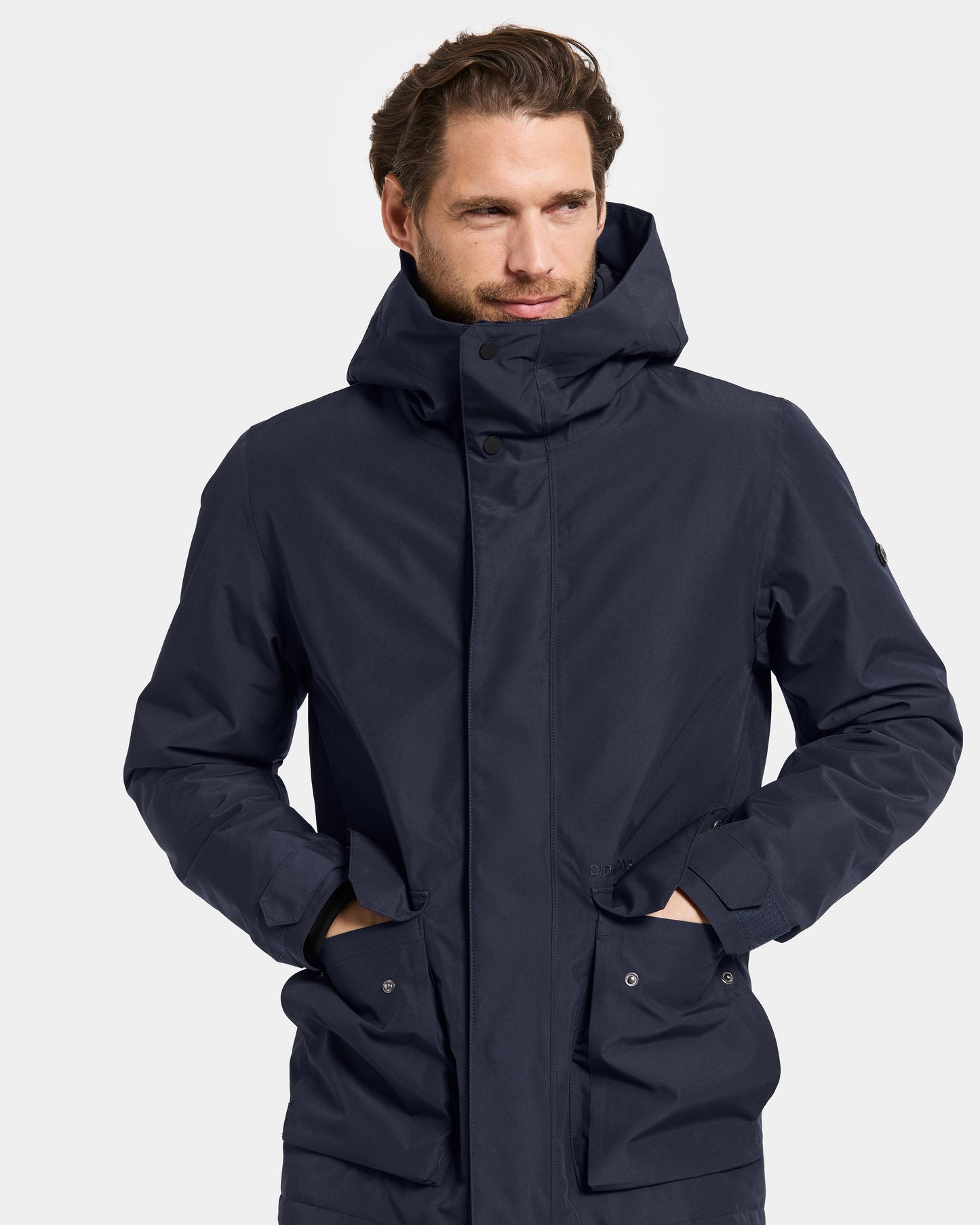 Didriksons Liam Mens Jacket - Dark Night Blue 999