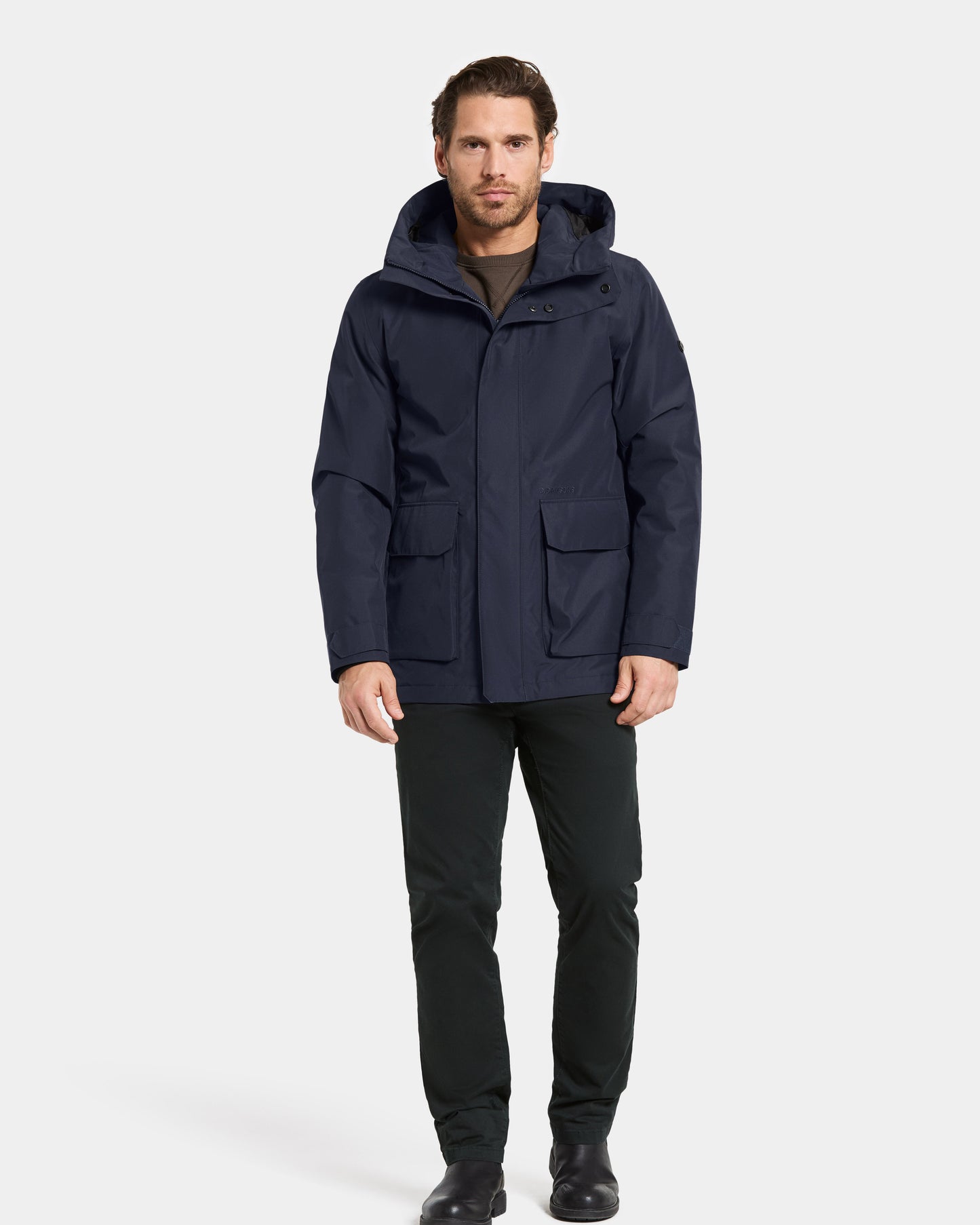 Didriksons Liam Mens Jacket - Dark Night Blue 999