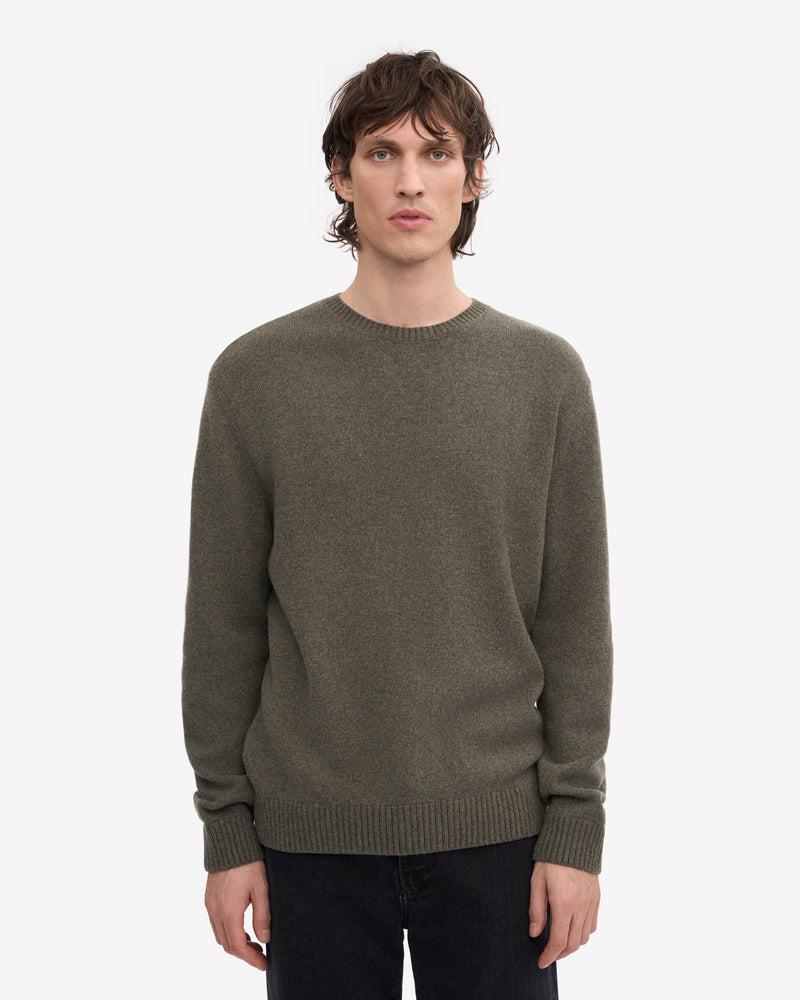 Colorful Standard Classic Merino Wool Crew Neck Jumper - Dusty Olive