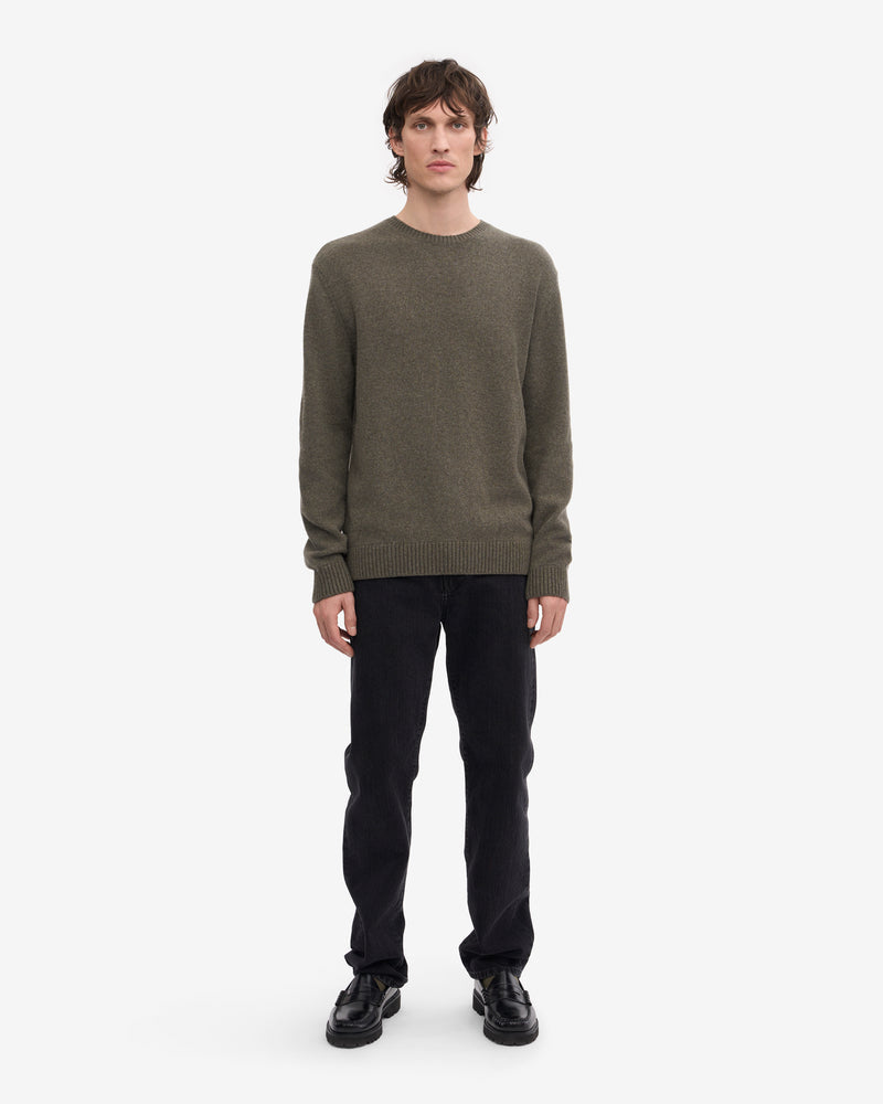 Colorful Standard Classic Merino Wool Crew Neck Jumper - Dusty Olive