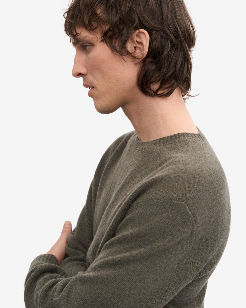 Colorful Standard Classic Merino Wool Crew Neck Jumper - Dusty Olive