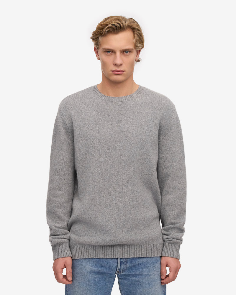 Colorful Standard Classic Merino Wool Crew Neck Jumper - Heather Grey