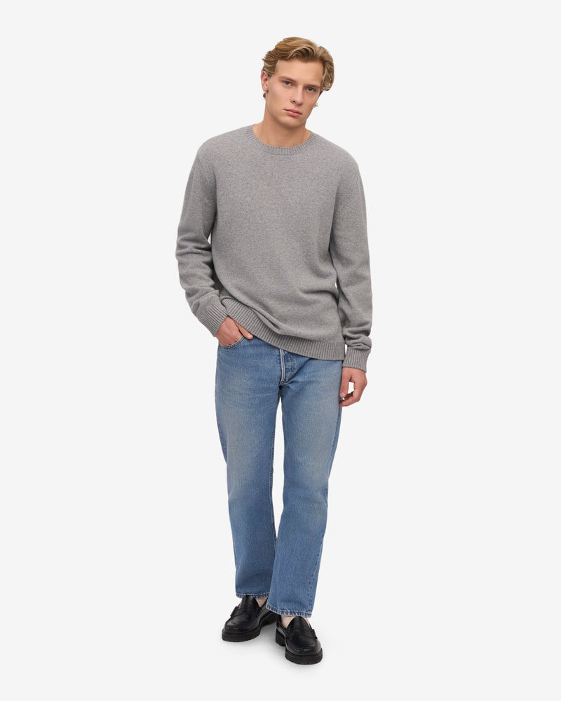 Colorful Standard Classic Merino Wool Crew Neck Jumper - Heather Grey
