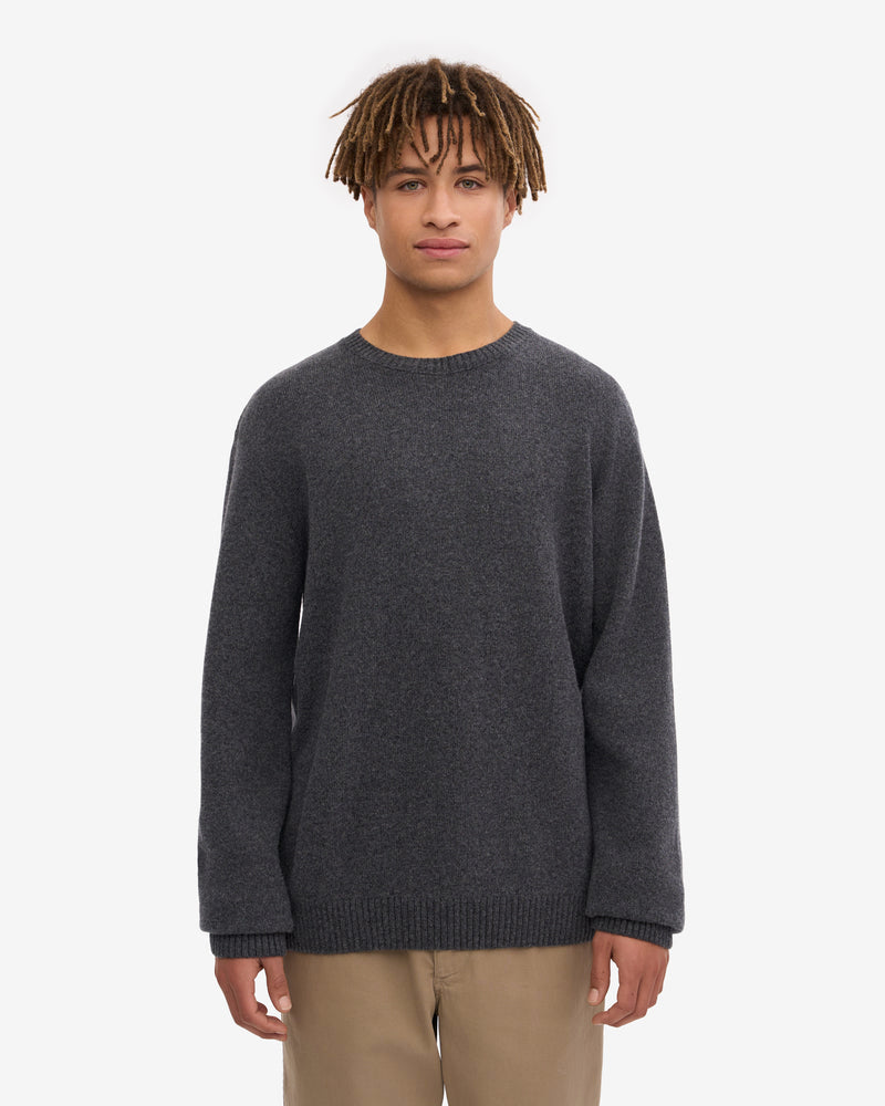 Colorful Standard Classic Merino Wool Crew Neck Jumper - Lava Grey