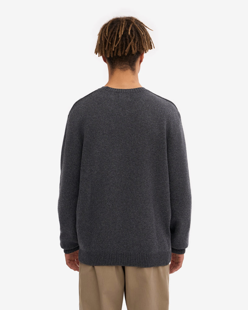 Colorful Standard Classic Merino Wool Crew Neck Jumper - Lava Grey