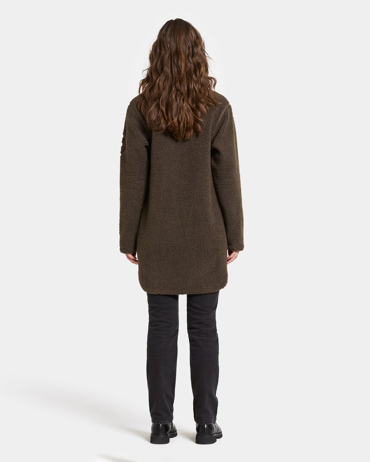 Didriksons Umi 3 Womens Full Zip Fleece - Dark Mocha F11