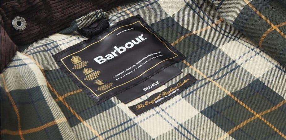 barbour bedale made in england