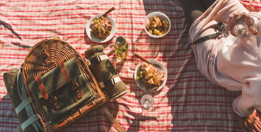 couple having a picnic