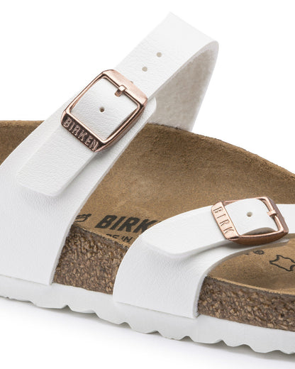 Birkenstock Mayari Birko Flor Womens Sandals - White