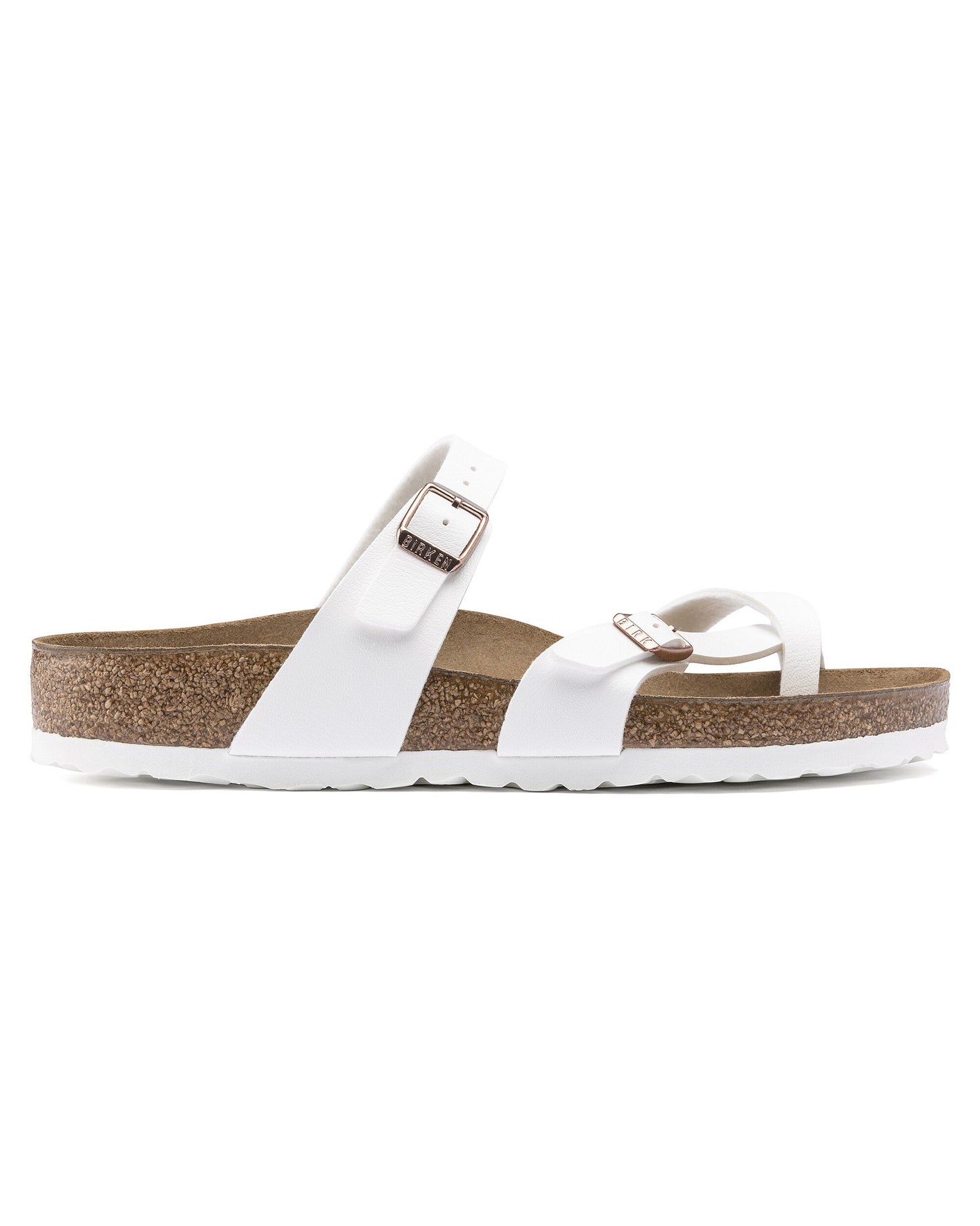 Birkenstock Mayari Birko Flor Womens Sandals - White