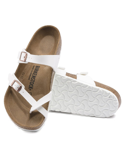 Birkenstock Mayari Birko Flor Womens Sandals - White