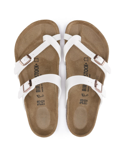 Birkenstock Mayari Birko Flor Womens Sandals - White