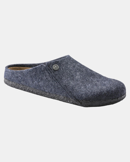 Birkenstock Zermatt Standard Wool Felt Unisex Clogs - Dark Blue