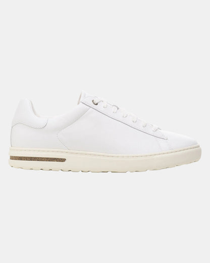 Birkenstock Bend Low Natural Leather Womens Trainers - White