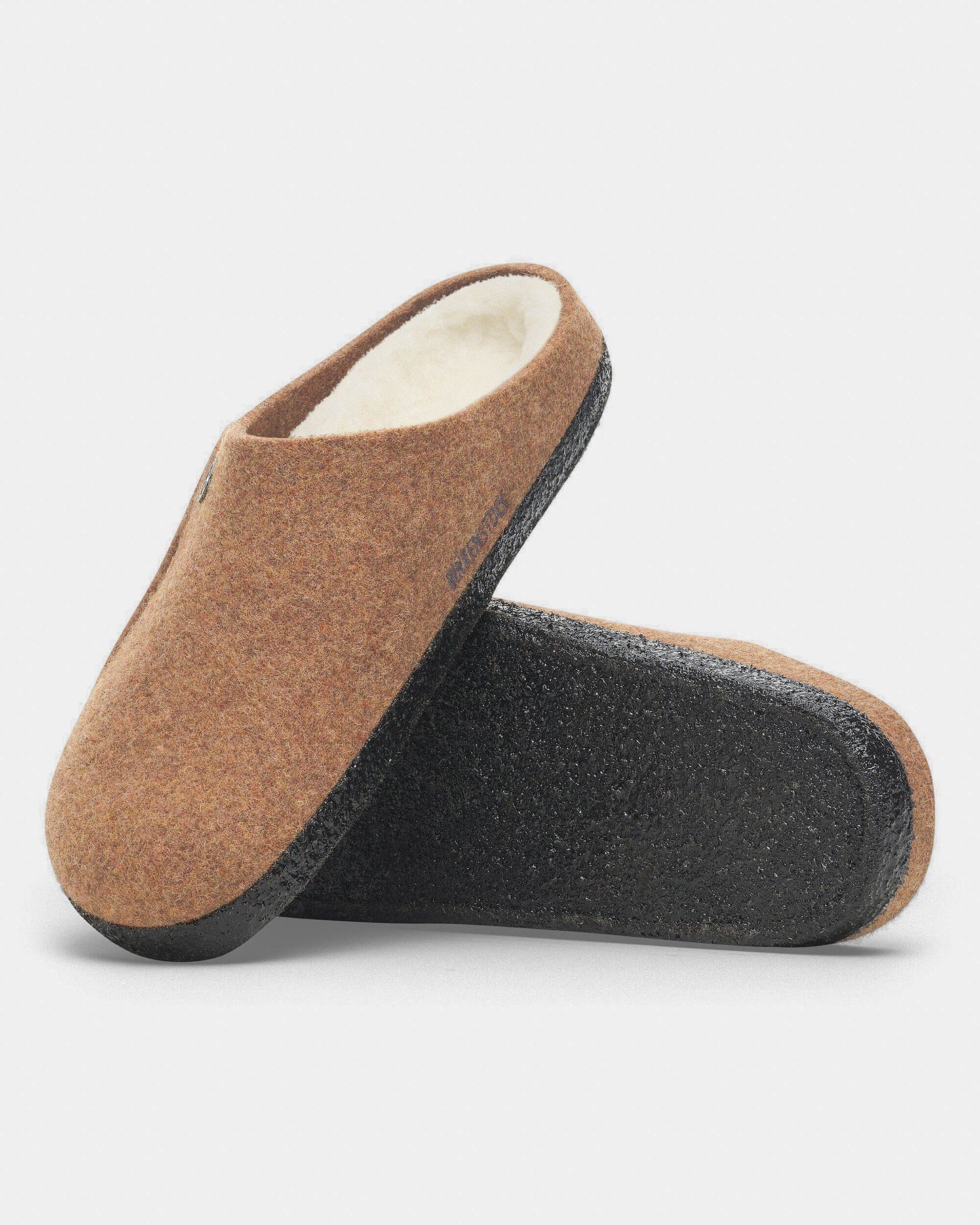Birkenstock Zermatt Shearling FE Womens Clogs - Toffee Melange, sole