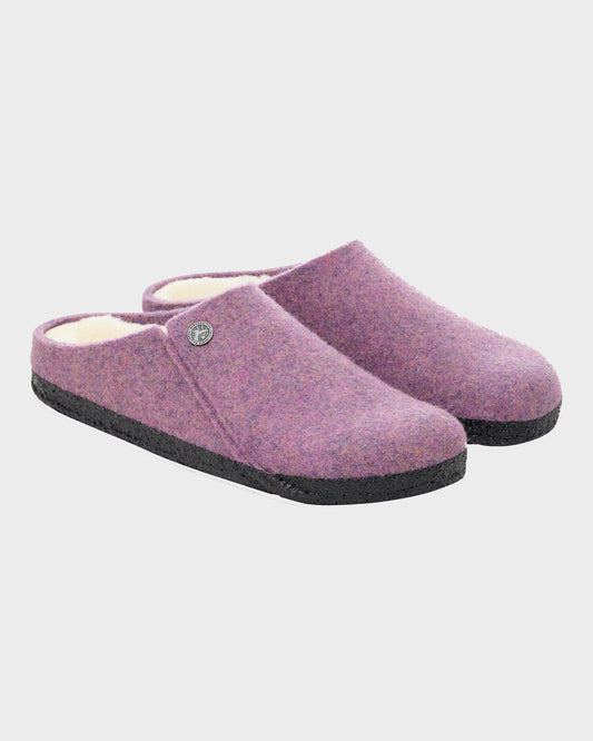 Birkenstock Zermatt Shearling FE Womens Clogs - Mauve Melange