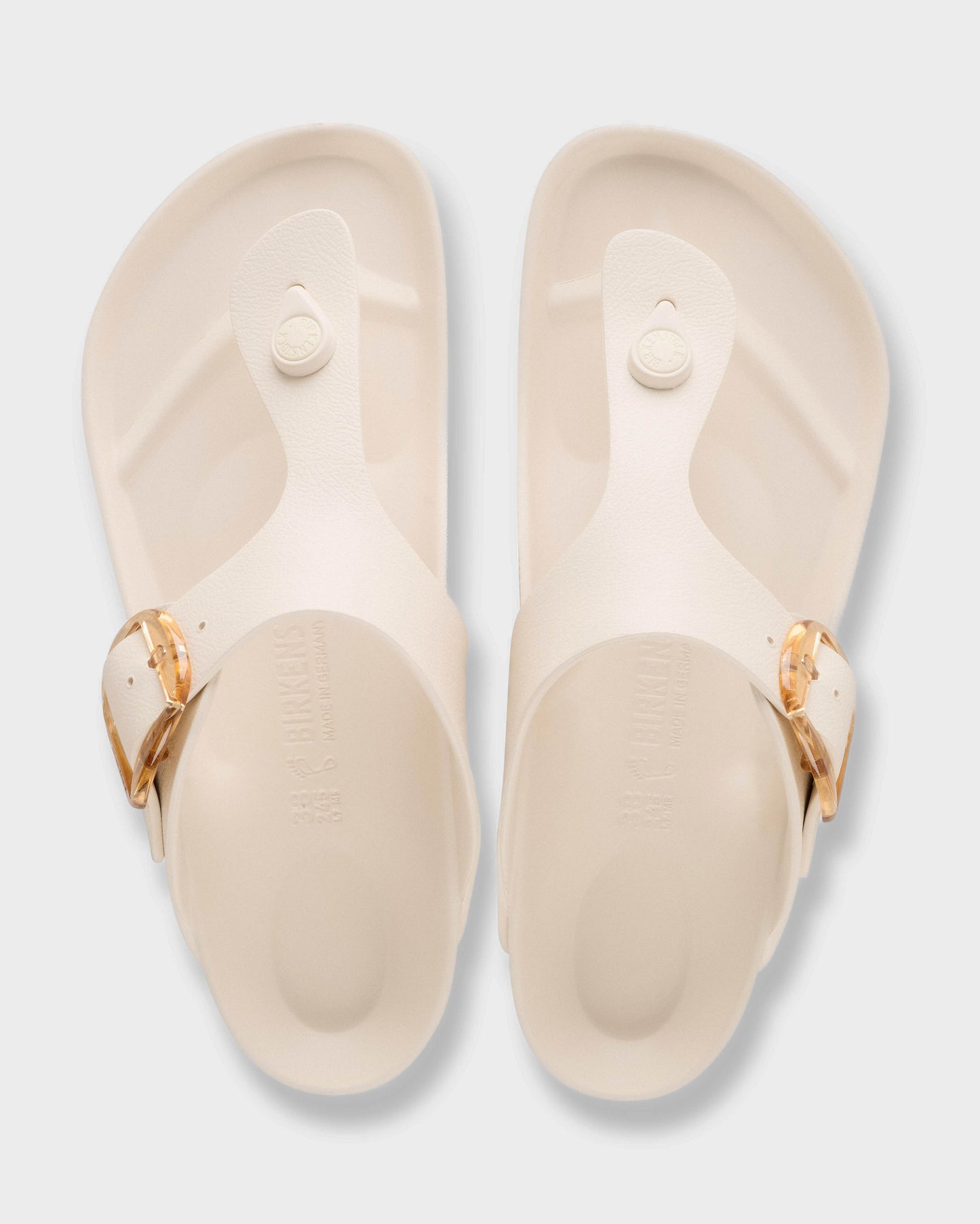 Birkenstock Gizeh Big Buckle EVA Womens Sandals - Eggshell | CHO | Designer Womens Sandals