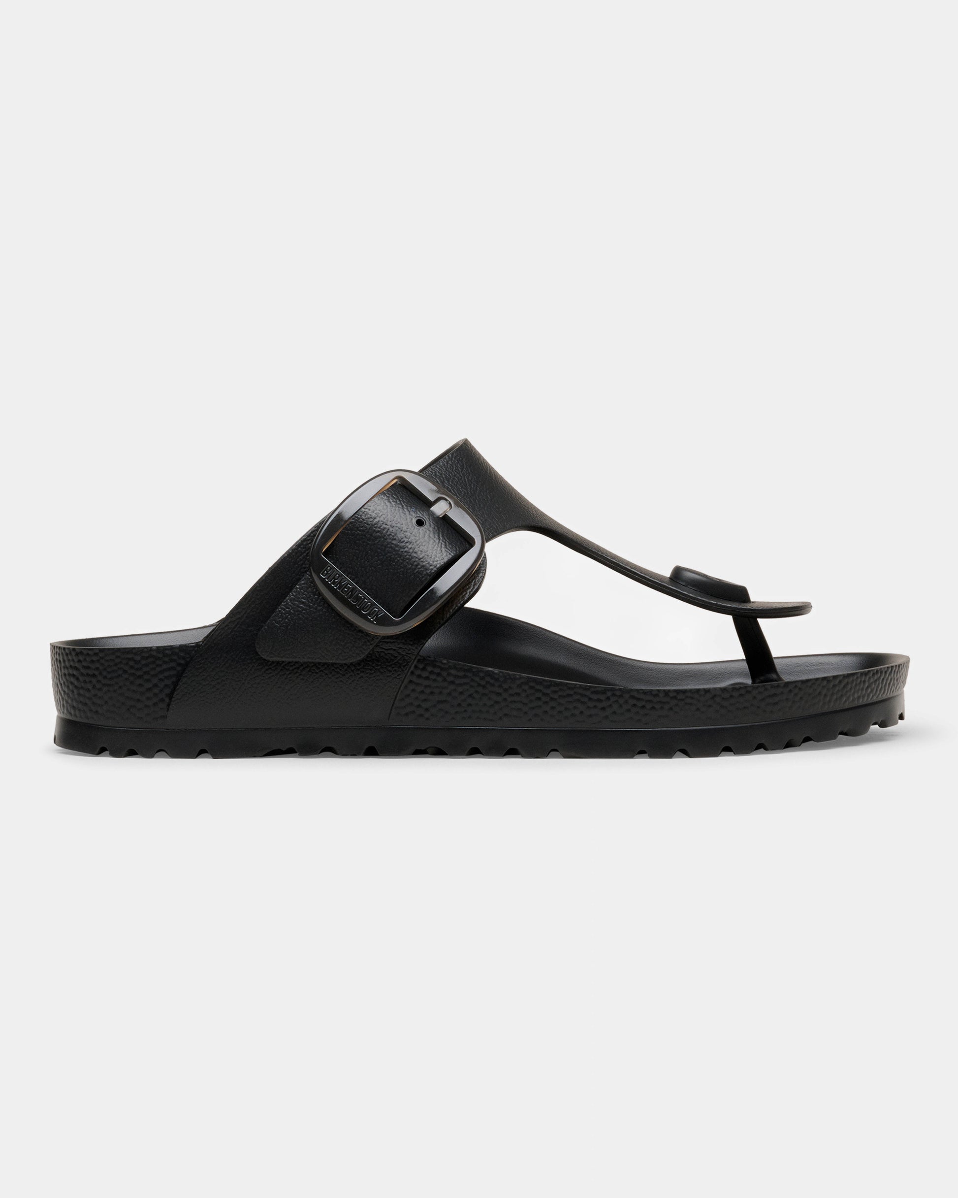 Birkenstock Gizeh Big Buckle EVA Womens Sandals - Black | CHO | Designer Womens Sandals