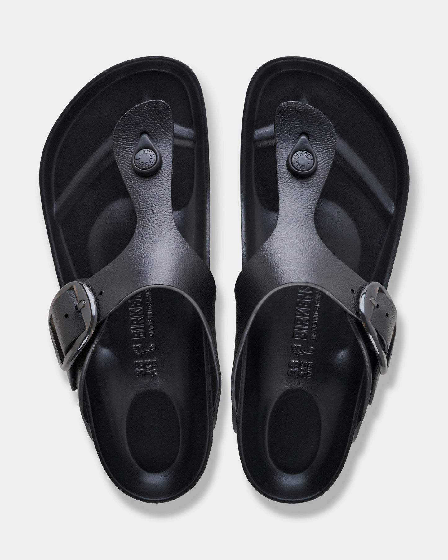 Birkenstock Gizeh Big Buckle EVA Womens Sandals - Black | CHO | Designer Womens Sandals