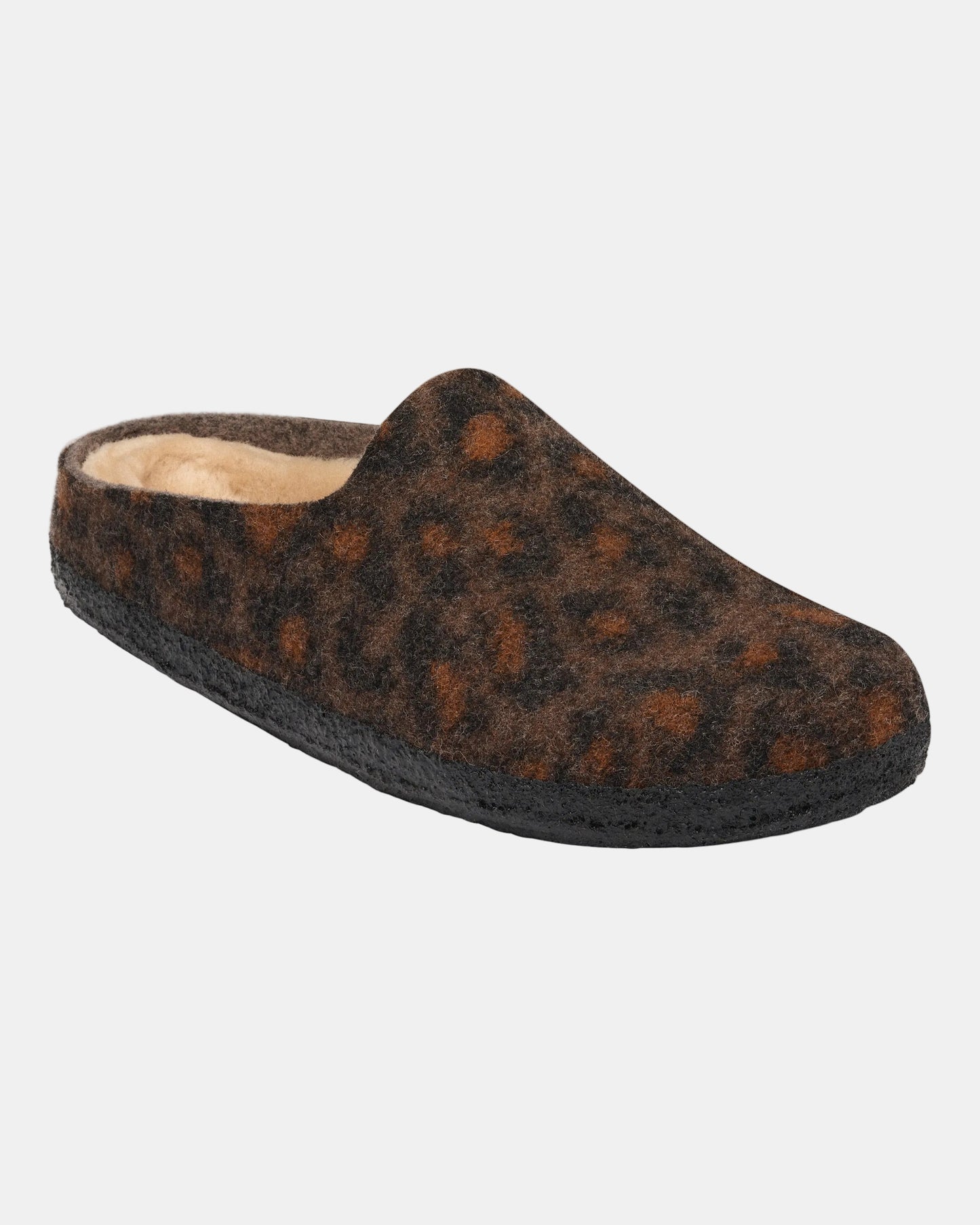 Birkenstock Amsterdam Wrapped Dip Felt Womens Slippers - Leo Pepper