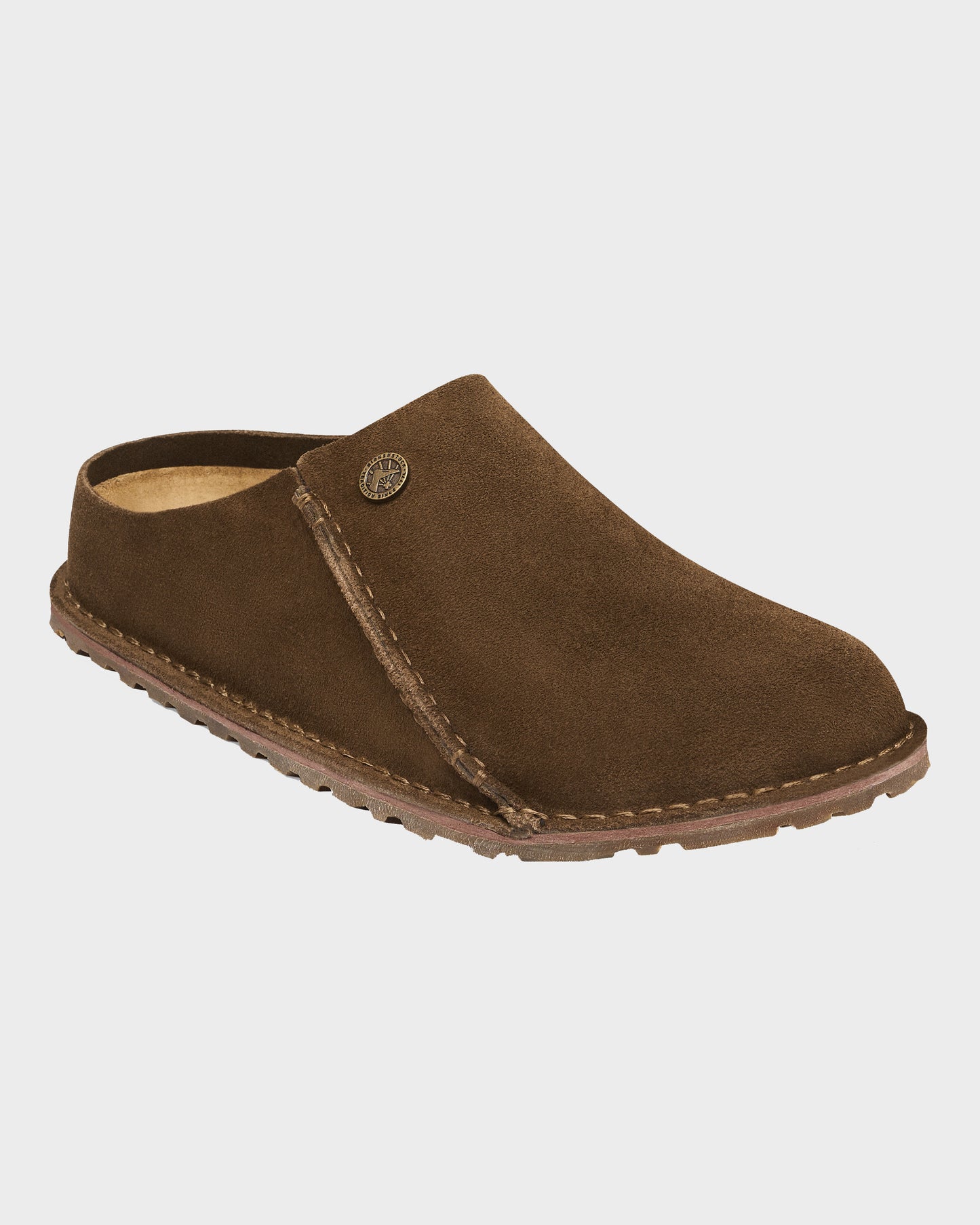 Birkenstock Zermatt Premium Suede Leather Womens Clogs - Carafe