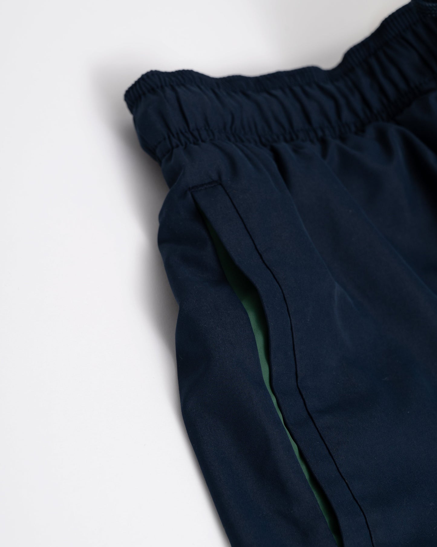Lacoste Croc Mens Swimming Shorts - Navy Blue/Green 802