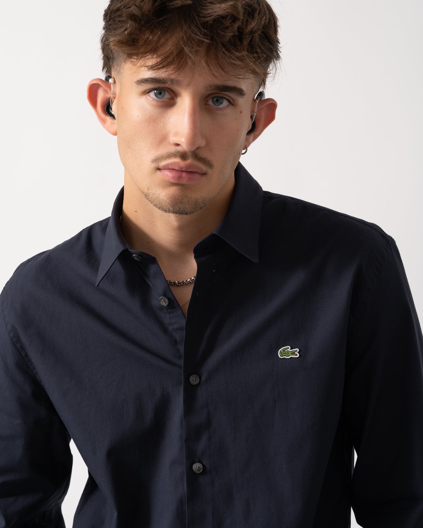 Lacoste Mens Long Sleeve City Shirt - Abysm HDE